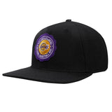 Pro Standard - Los Angeles Lakers Crest Emblem Wool Snapback Hat - Black