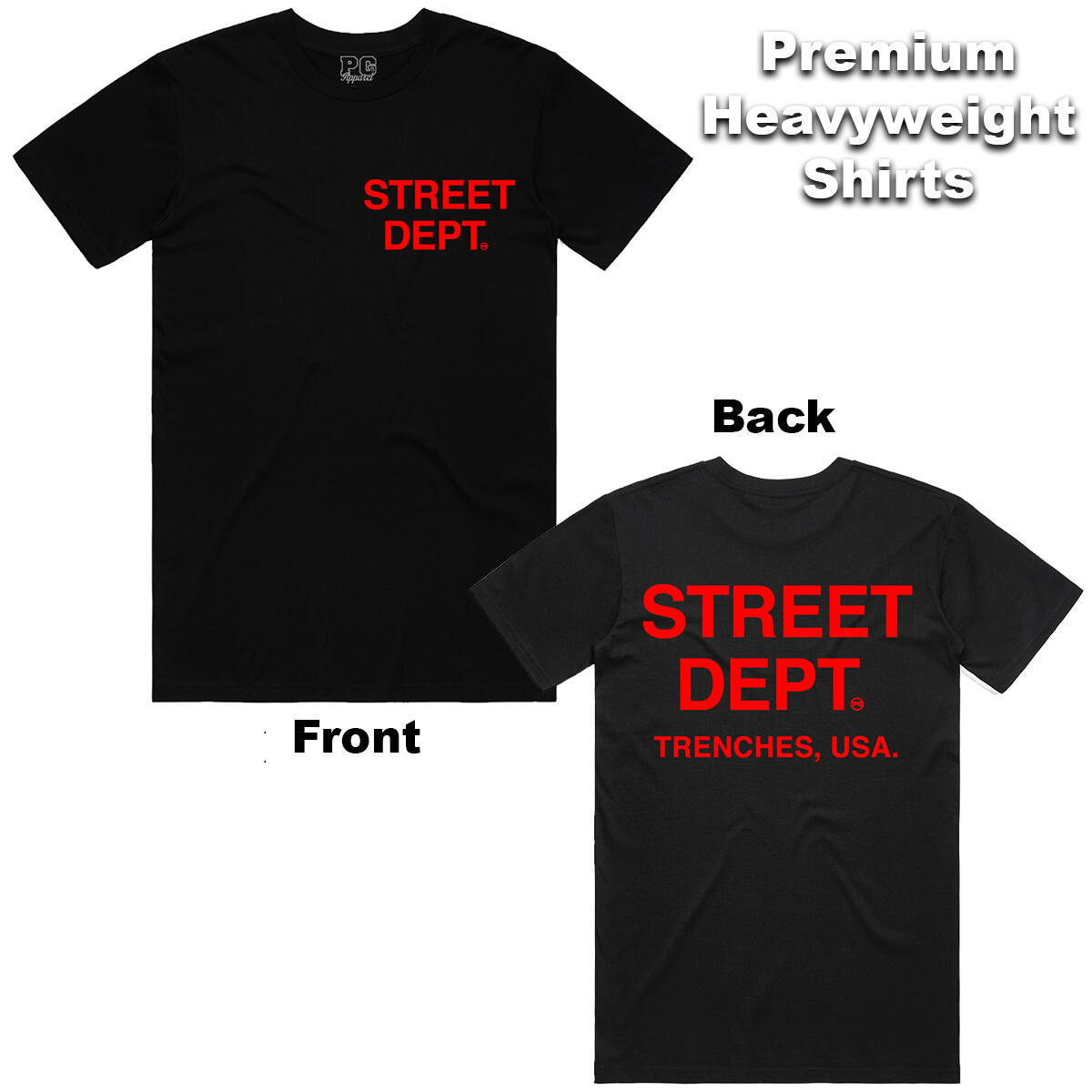 Pg Apparel Street Dept Men T-shirt