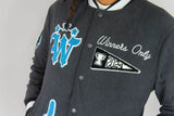 RM World Champs Corduroy Jacket - Dark Grey - BLVD