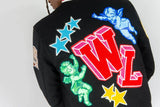 RM Angels Melton Jacket - Black - BLVD
