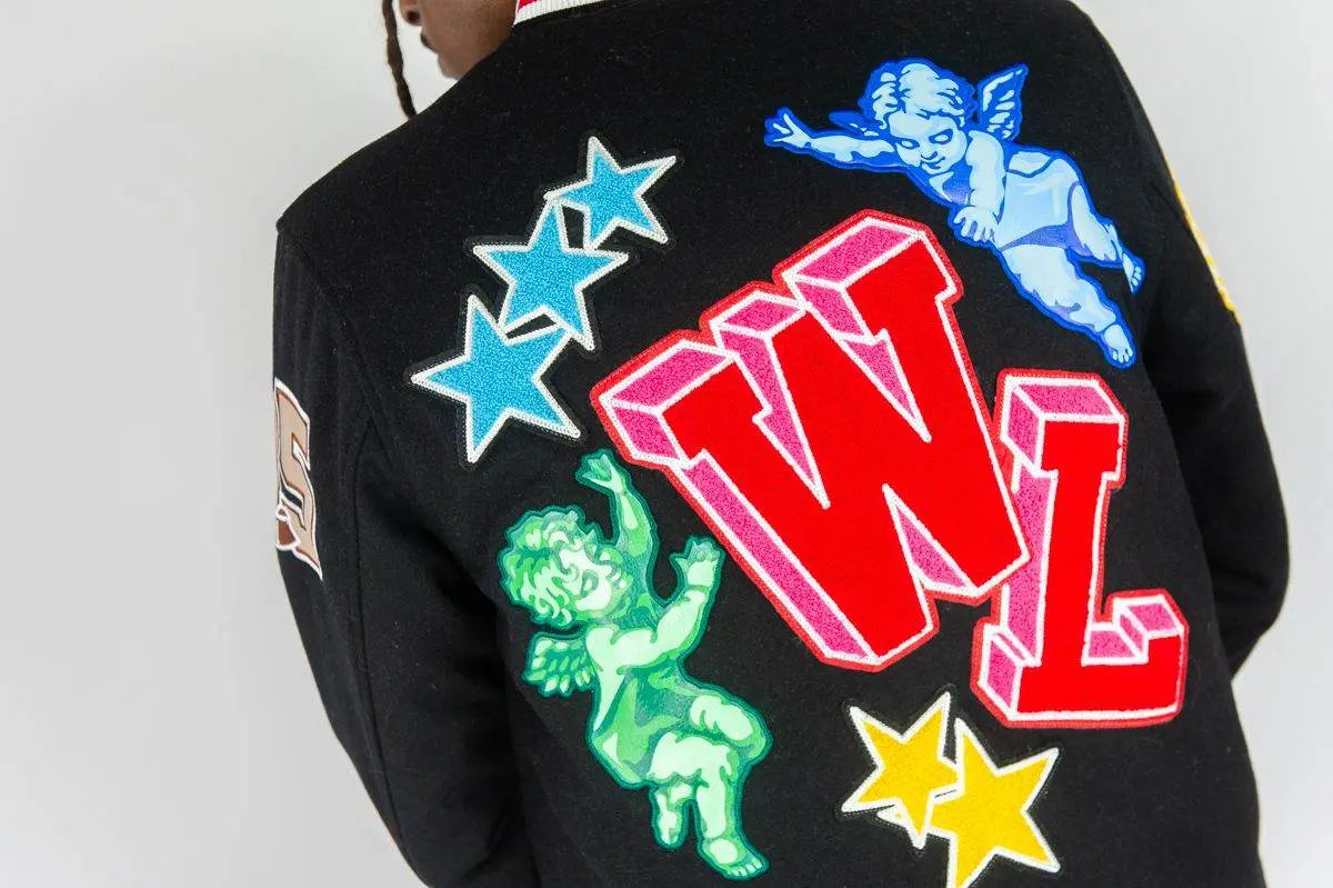 RM Angels Melton Jacket - Black - BLVD