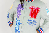 RM Angels Melton Jacket - Heather Grey - BLVD