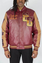 RM Superior Pu Jacket - Burgundy - BLVD