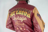 RM Superior Pu Jacket - Burgundy - BLVD