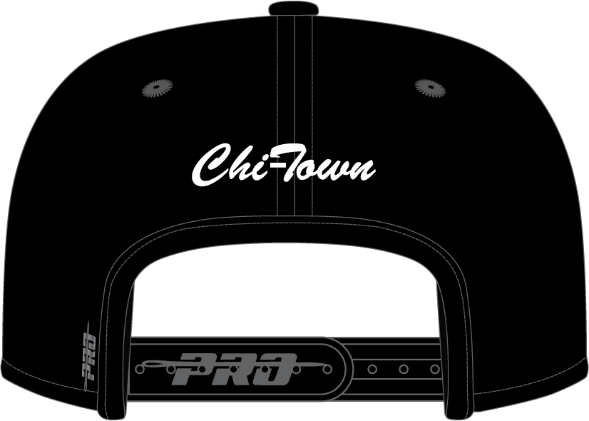 Pro Standard - Chicago Bulls Team Badge Wool Blend Pro Six Snapback - Black Pro Standard