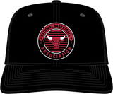 Pro Standard - Chicago Bulls Team Badge Wool Blend Pro Six Snapback - Black Pro Standard