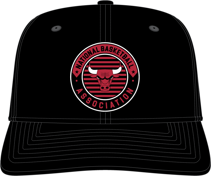 Pro Standard - Chicago Bulls Team Badge Wool Blend Pro Six Snapback - Black Pro Standard