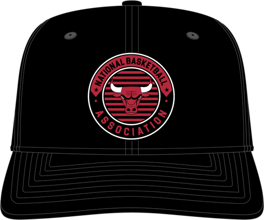 Pro Standard - Chicago Bulls Team Badge Wool Blend Pro Six Snapback - Black