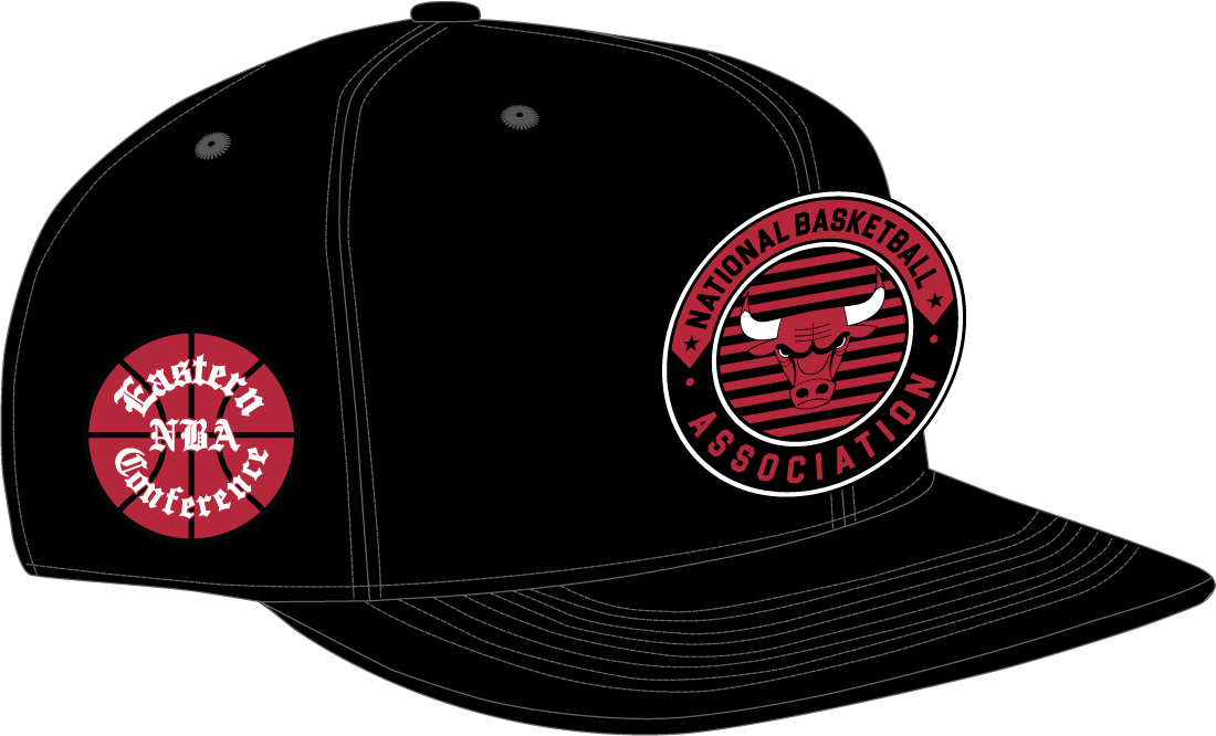 Pro Standard - Chicago Bulls Team Badge Wool Blend Pro Six Snapback - Black Pro Standard