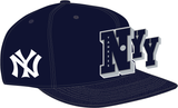Pro Standard - New York Yankees Best Of Wool Blend Pro Six Strapback - Navy Pro Standard