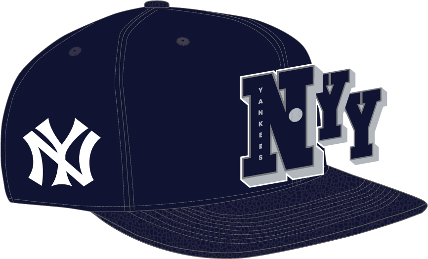 Pro Standard - New York Yankees Best Of Wool Blend Pro Six Strapback - Navy Pro Standard