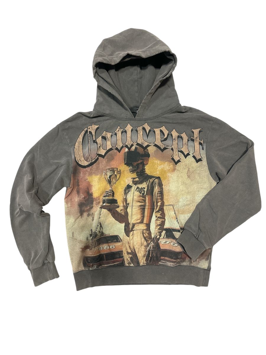 Concept - "Champion" Hoodie - Grey Wash