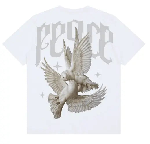 Roku - Peace Tee - White - BLVD
