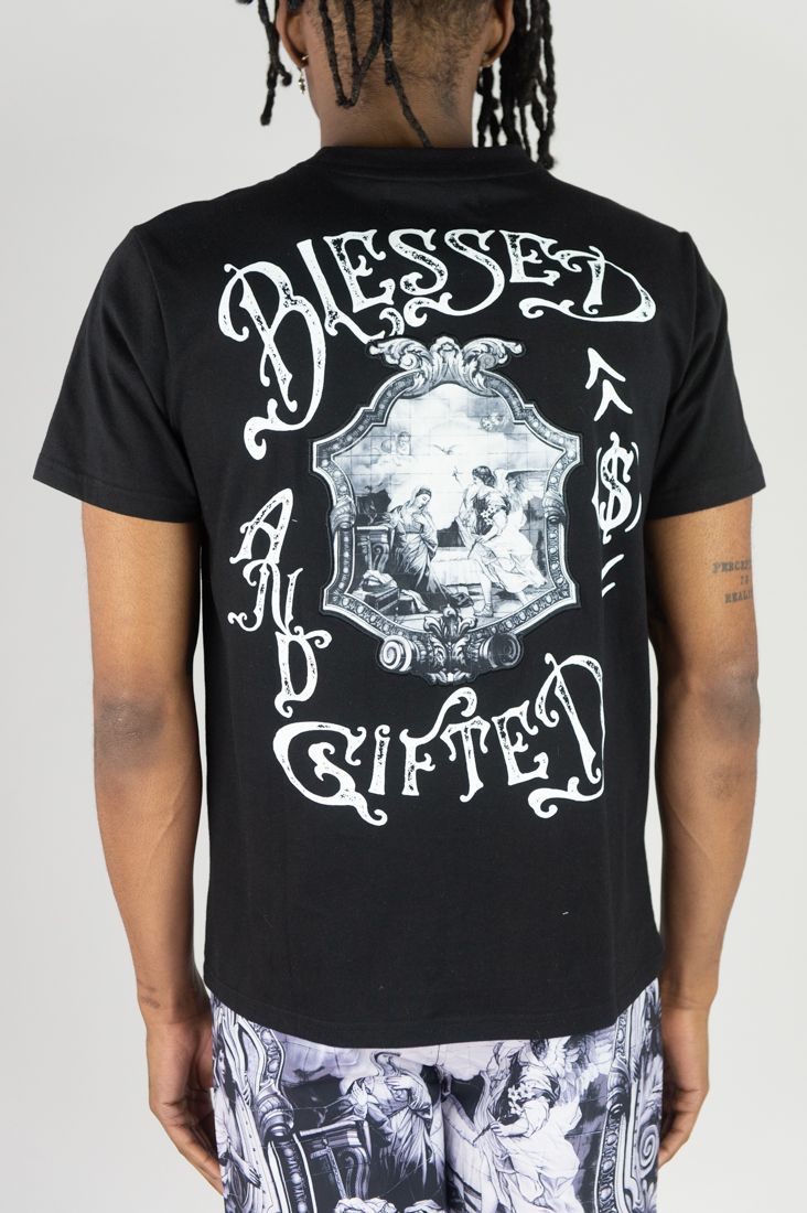 Rebel Blessed And Gifted Short Set - Black White Rebel Minds