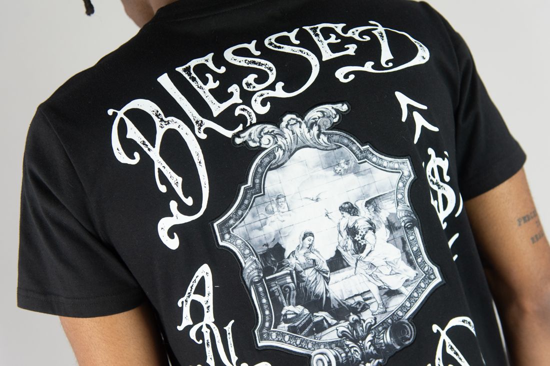 Rebel Blessed And Gifted Short Set - Black White Rebel Minds