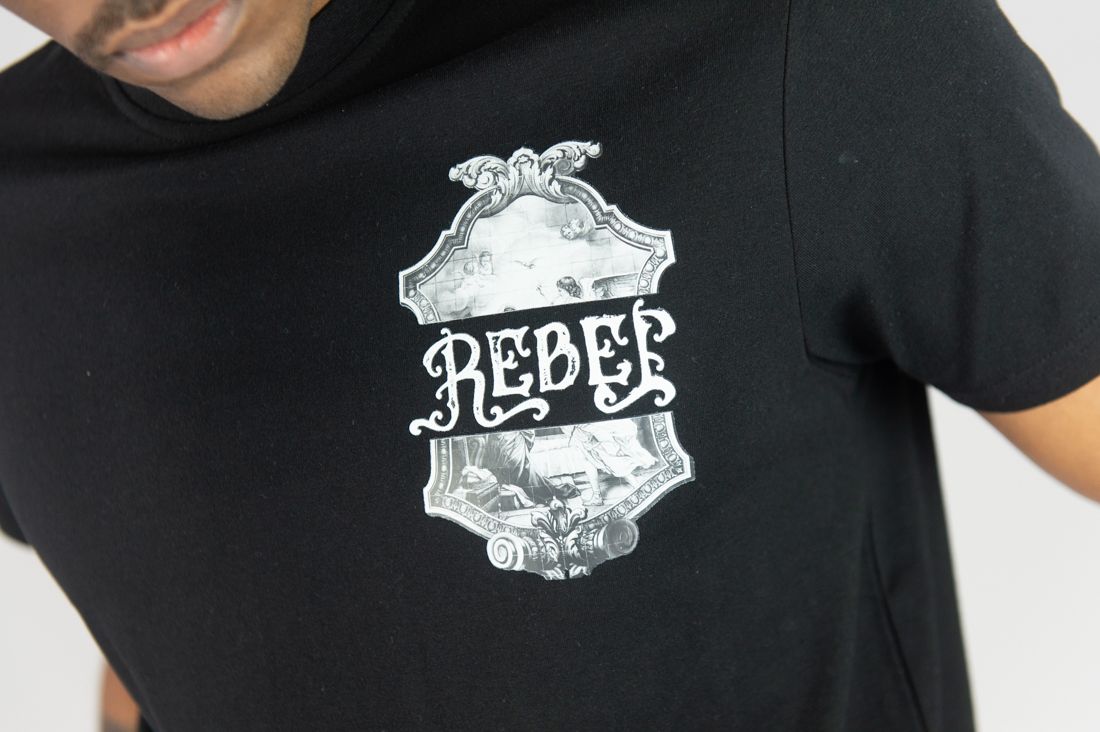 Rebel Blessed And Gifted Short Set - Black White Rebel Minds