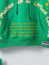 Vibe In Vogue - Motion Men Hoodie - Green / Yellow - BLVD