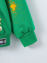 Vibe In Vogue - Motion Men Hoodie - Green / Yellow - BLVD