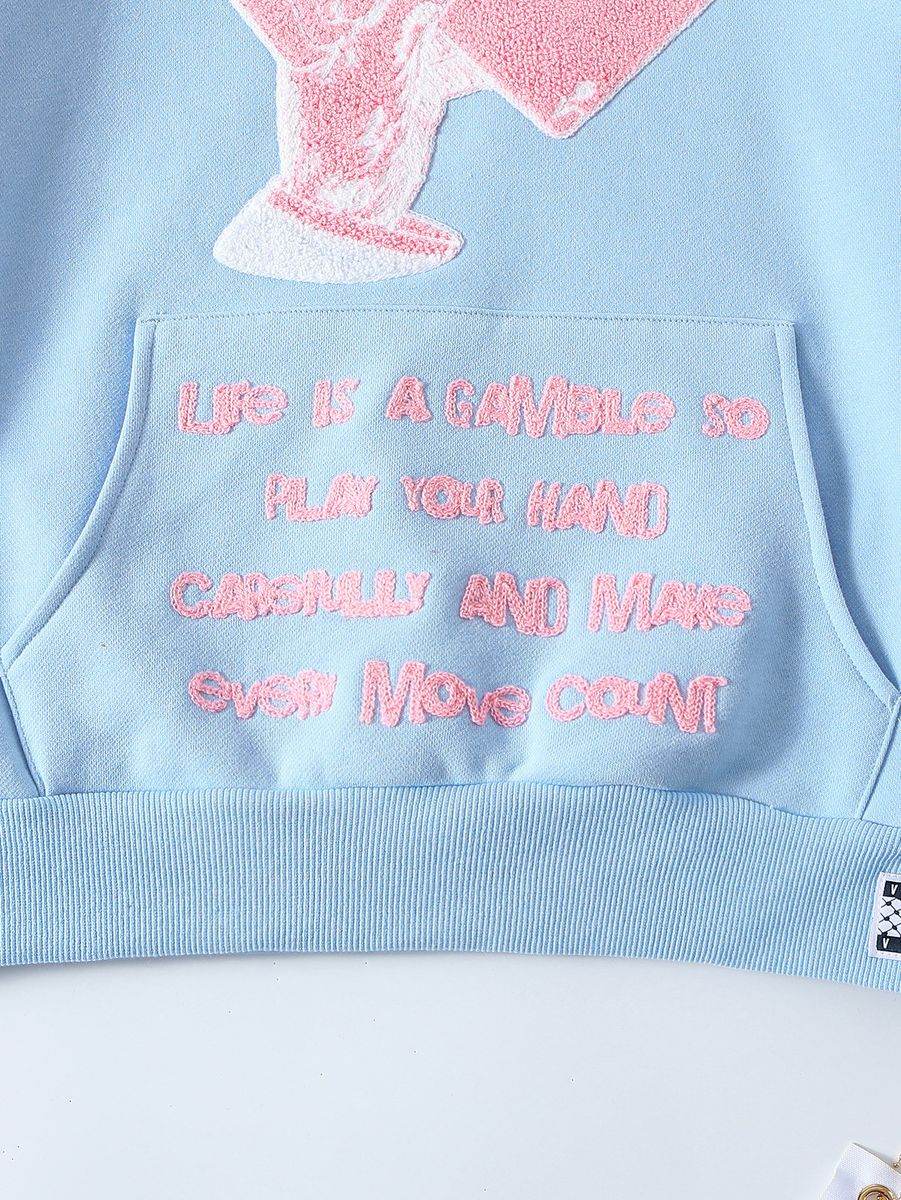 Vibe In Vogue - Winning Moves Stacked Jogging Sets - Baby Blue Pink - BLVD