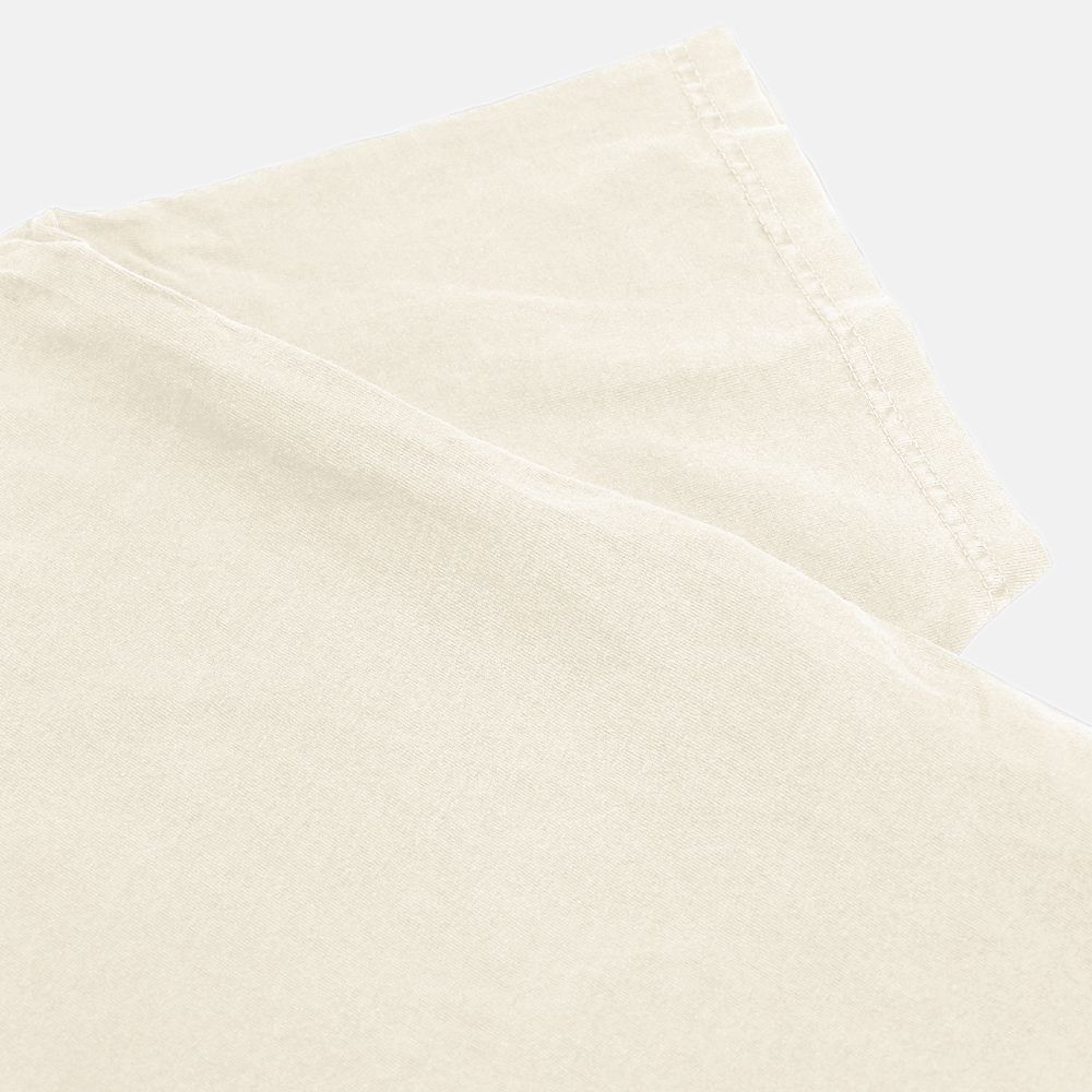 Outrank No Ones Puppet Ultra Heavyweight T-shirt - Cream Outrank