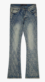 Valabasas "Tire" Stacked Jeans - Lt. Vintage Blue Valabasas
