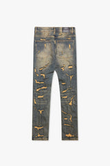 Valabasas - Breach Skinny Denim - Vintage Wash Valabasas