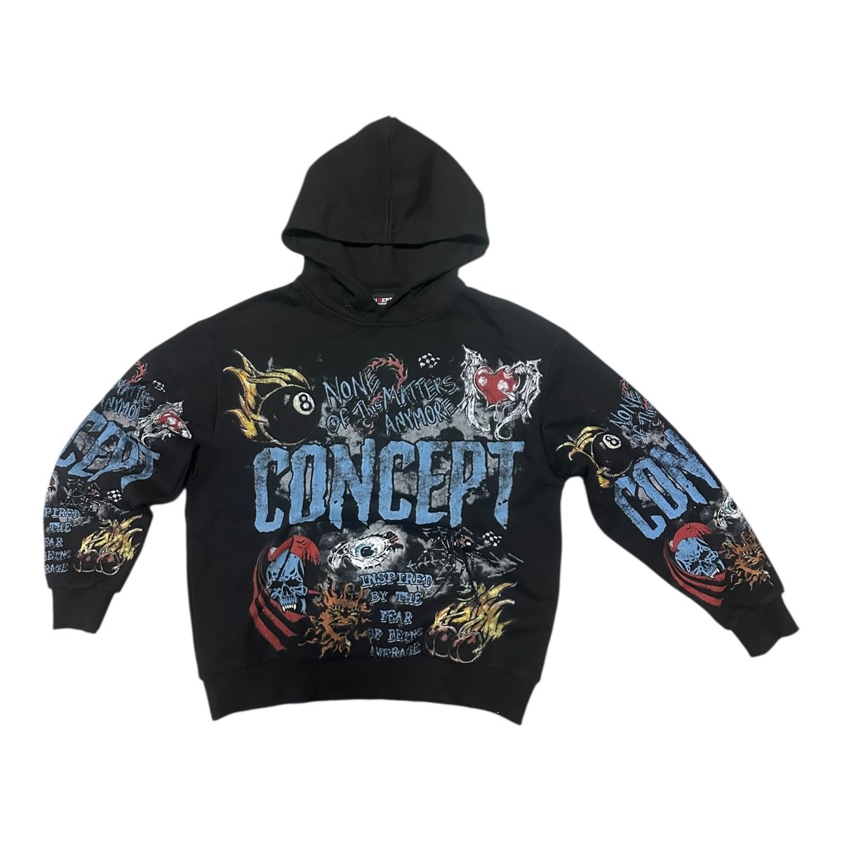 Concept - "Graffiti" Hoodie - Black