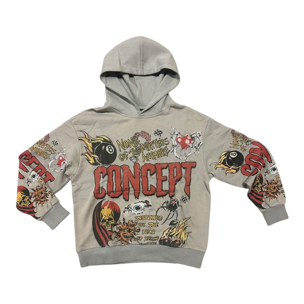Concept - "Graffiti" Hoodie - Grey