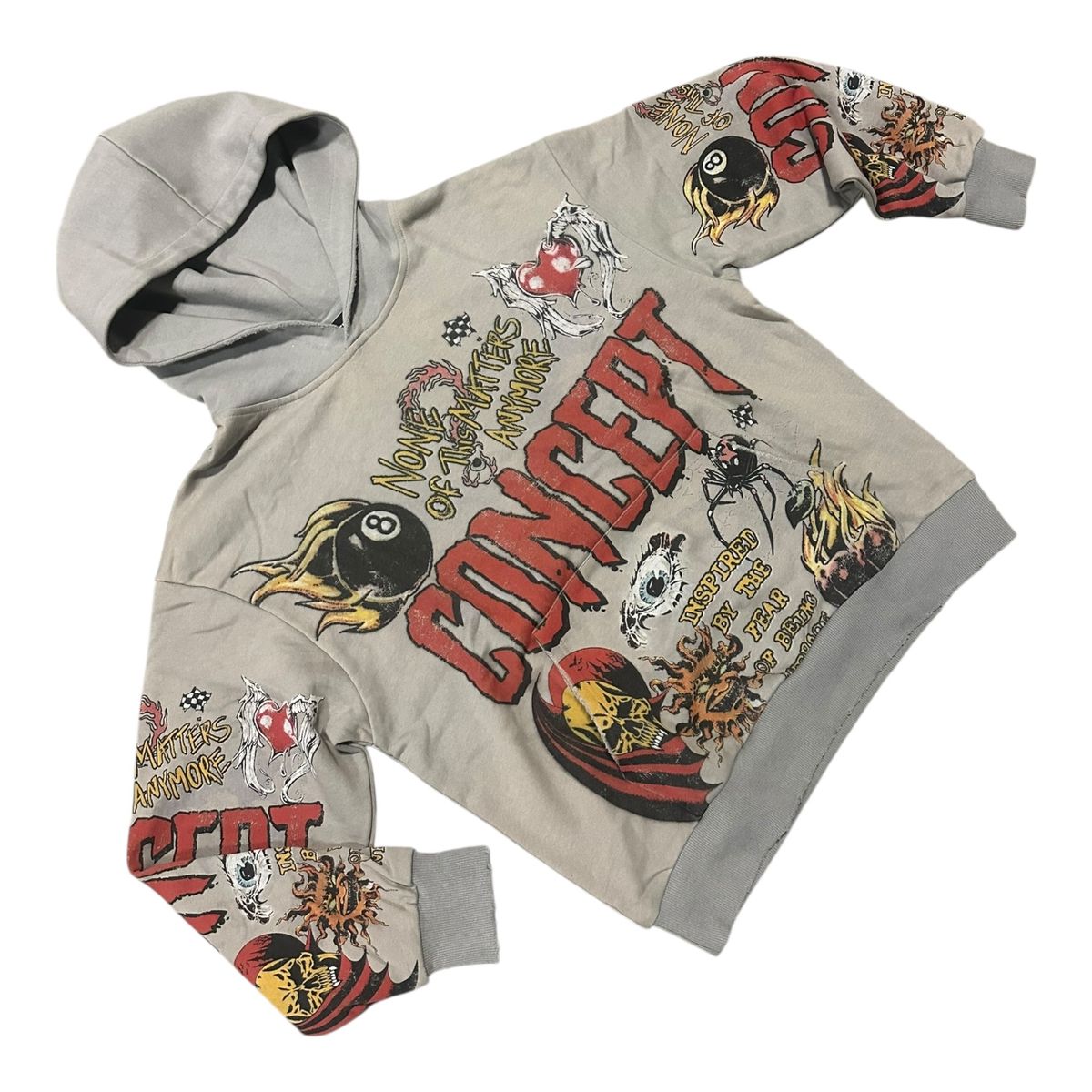 Concept - "Graffiti" Hoodie - Grey