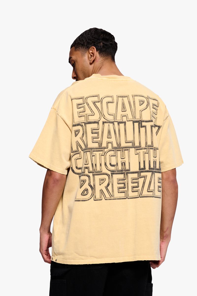 Valabasas - Catching Breeze Tee - Khaki Valabasas