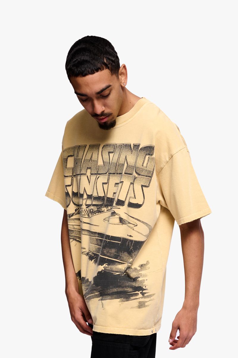 Valabasas - Catching Breeze Tee - Khaki Valabasas