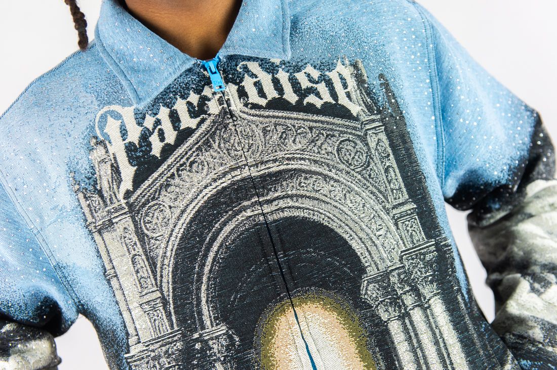 Rm - R.stone - Tapestry Jacket - Light Blue