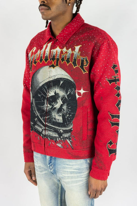 Rm - R.stone - Tapestry Jacket - Red