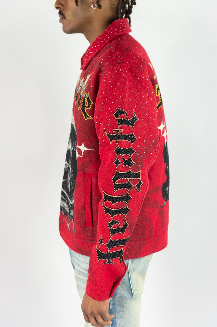 Rm - R.stone - Tapestry Jacket - Red
