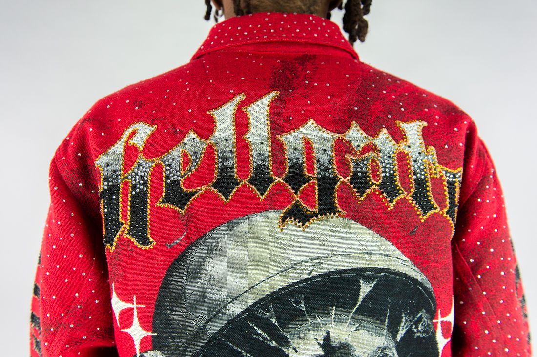 Rm - R.stone - Tapestry Jacket - Red