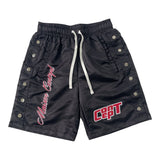 Concept - Maison Concept Shirt & Short  Set - Black Red
