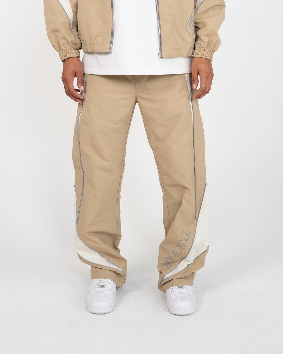 Eptm - Men's Nylon Brumo Jacket & Pants Set - Khaki