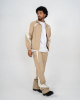 Eptm - Men's Nylon Brumo Jacket & Pants Set - Khaki