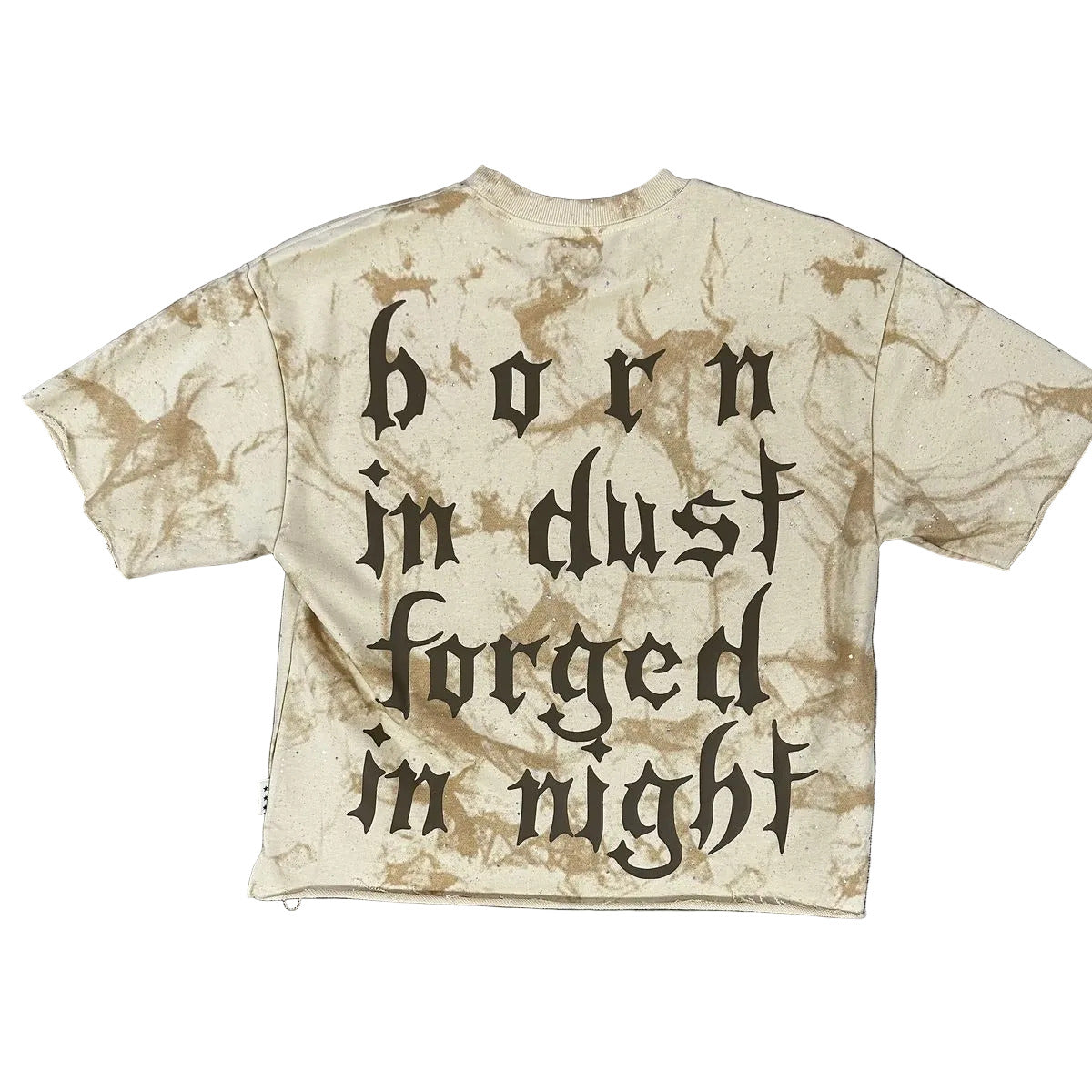 Bkys - Men's "Thunder Ride" F-terry Cropped T-shirt