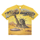 Vtilted - Dune Yellow Wash Tee - No Stones