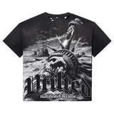 Vtilted - Liberty Black Wash Tee