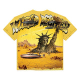 Vtilted - Dune Yellow Wash Tee - No Stones