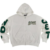 Concept - "Faith" ZIP Up Hoodie - White Green