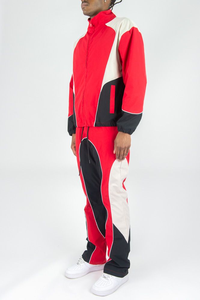 Rm - Men Ripstop Nylon Colorblock Set