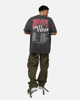 Loiter X The Anti Order Anti Tour Vintage T-Shirt - Black Wash - BLVD