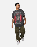 Loiter X The Anti Order Anti Tour Vintage T-Shirt - Black Wash - BLVD