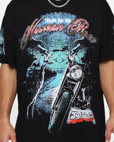 Loiter Midnight Route T-Shirt - Black - BLVD