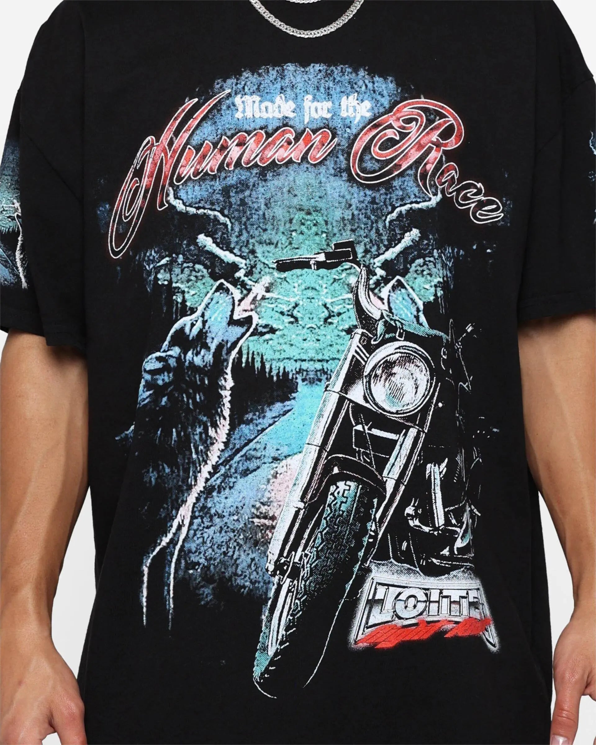 Loiter Midnight Route T-Shirt - Black - BLVD