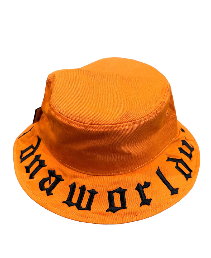 Dna Men Worldwide Bucket Hat - (Orange / Black )