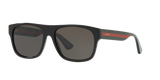 Gucci GG0341S Black - Men Luxury Sunglasses Grey Polarized Lens Gucci